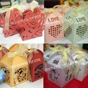Laser Cut Paper Boxes