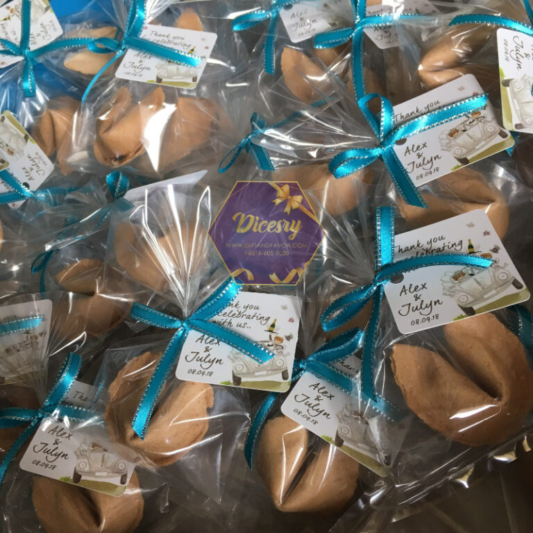 Personalized Fortune Cookies Dicesry Gift and Favor