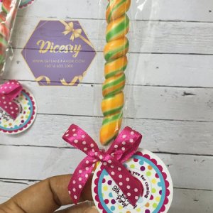 Oscar's Oasis Lollipops Party Favors Personalized Suckers 12 Pcs -  PartyCreationz