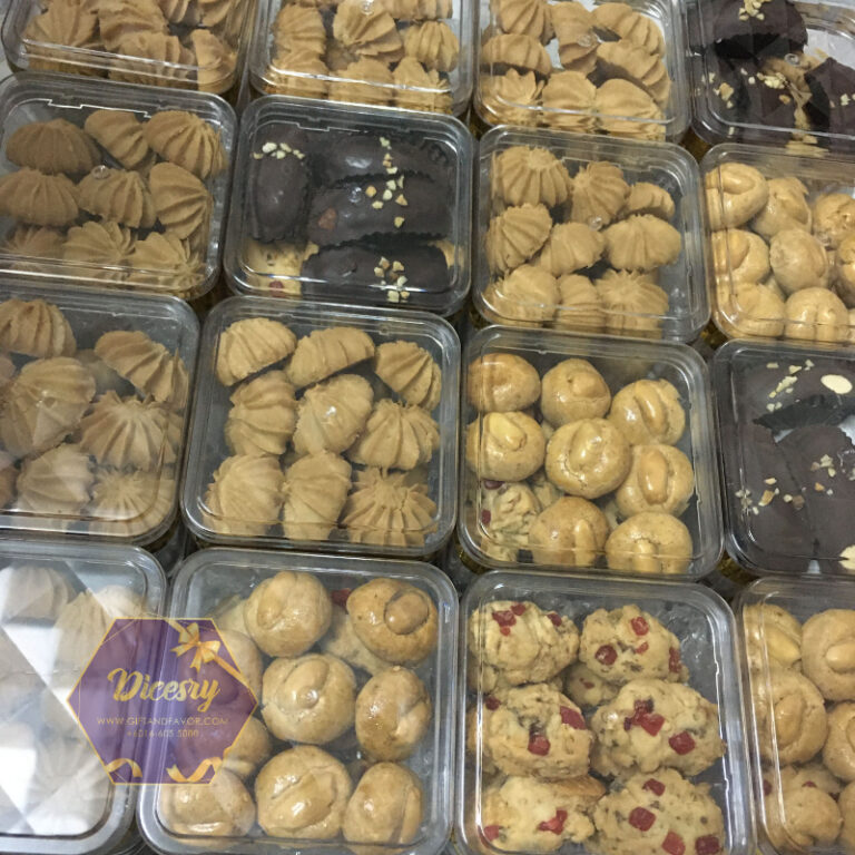 Assorted Malaysian Cookies Dicesry Gift and Favor