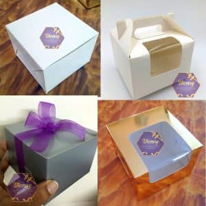 Plain Cake Boxes