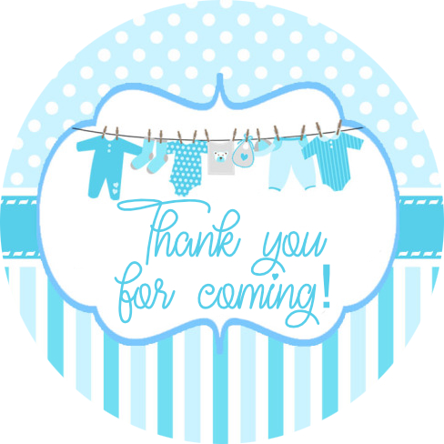 Readymade Stickers – Baby Shower – Dicesry Gift and Favor Malaysia