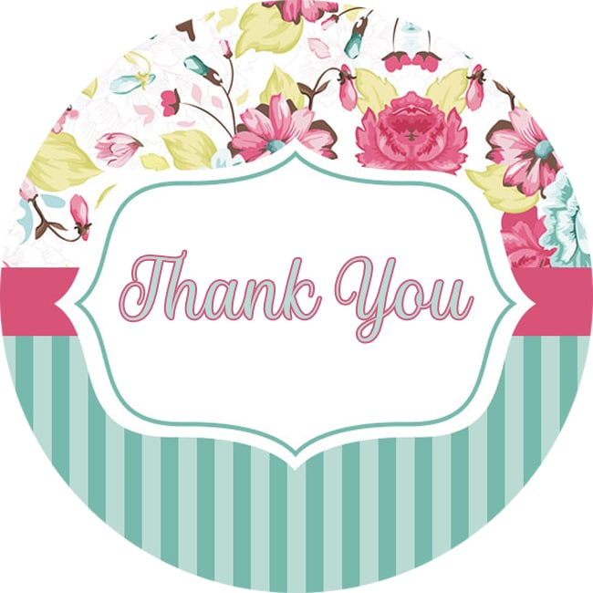 Readymade Stickers – Thank You – Dicesry Gift and Favor Malaysia