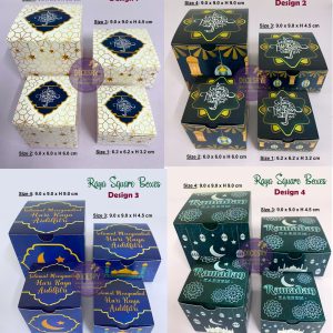 Hari Raya Boxes (Malay Festival Theme)