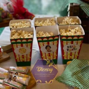 Personalized Popcorn Box